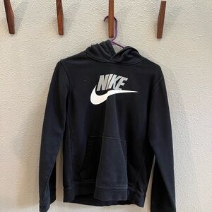 Nike Black Pullover with White Logo